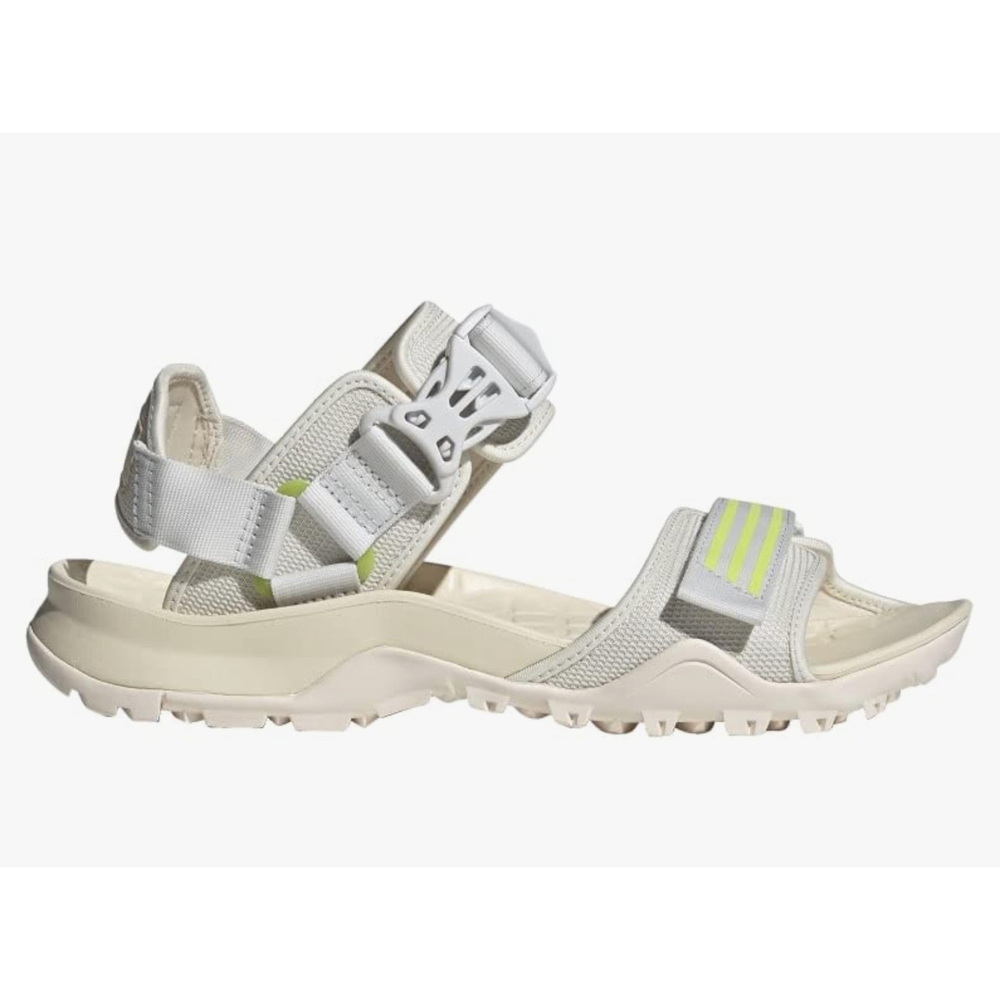 adidas Unisex-Adult Terrex Cyprex Ultra DLX Sandals Size 8 White Lime Green